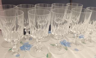 10 di bicchieri da liquore in cris