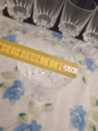 10 di bicchieri da liquore in cris