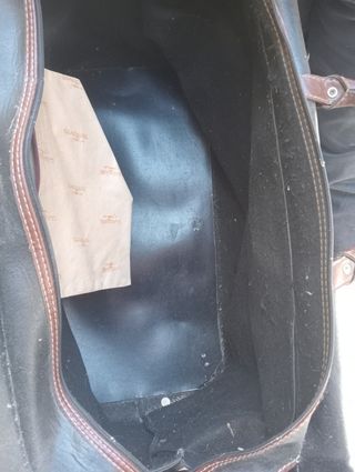 Maleta cuero vintage