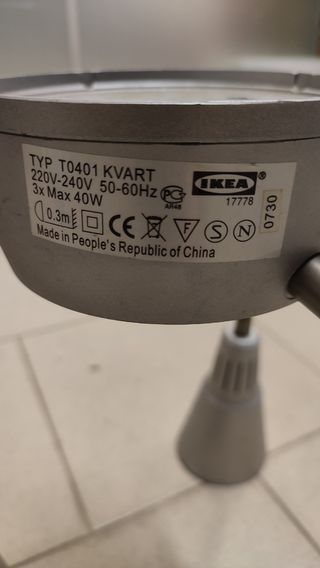 Lampada da soffitto nuova 