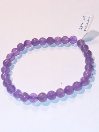Braccialetto donna  Pietre Naturali Ametista 6mm