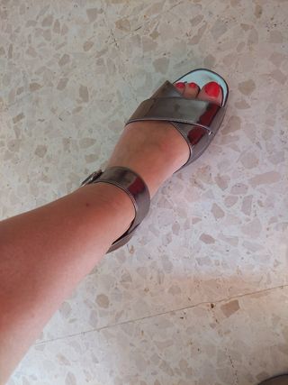 De BIMBA Y LOLa, plateado muy
discreto muy cómodas