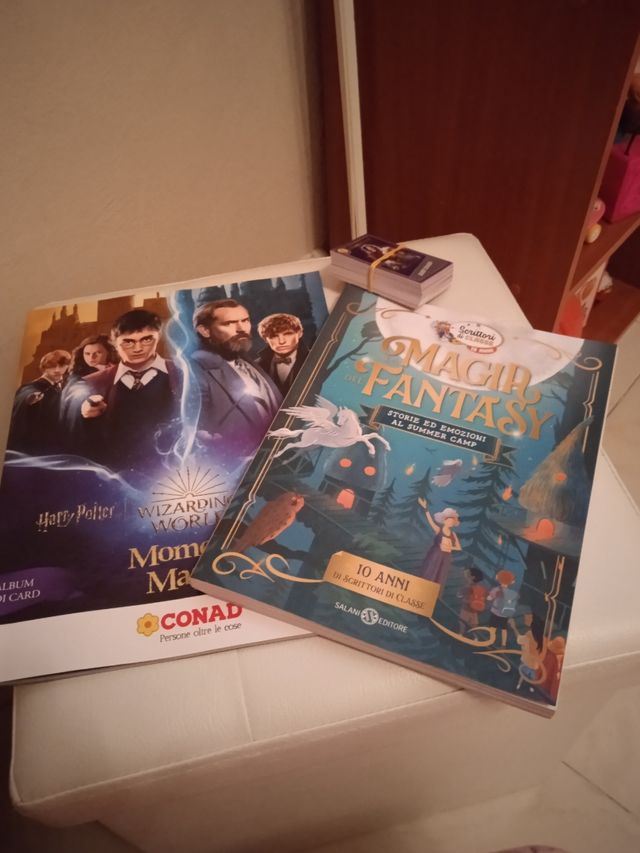 Album Herry Potter completa di card piu