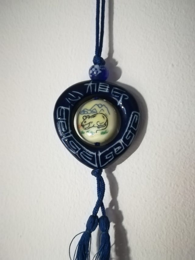 ciondolo zodiaco cinese topo zodiaque