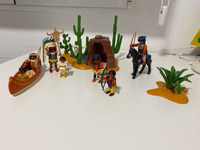 Lote indios playmobil