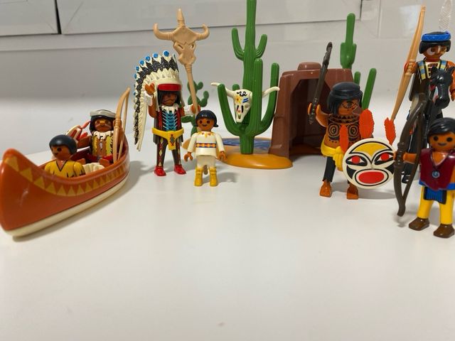 Lote indios playmobil