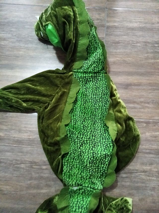 Disfraz infantil de cocodrilo