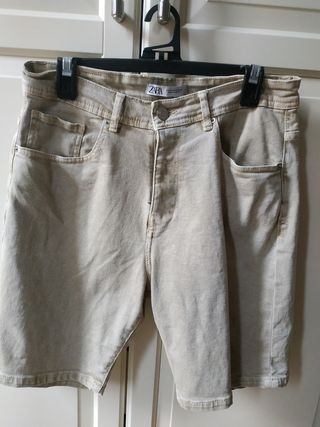 Pantalons curts home Zara i H&M