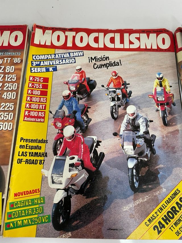 Lote Revistas motos 569 ud. / coches 130ud.