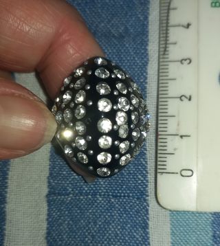 Anello vintage con strass