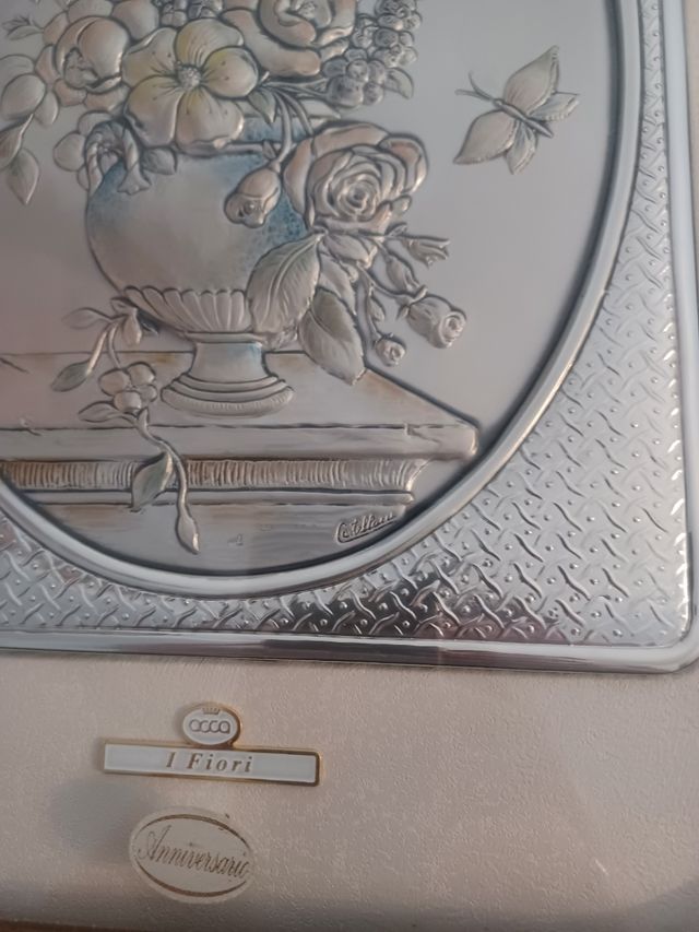 Bassorilievo in argento.