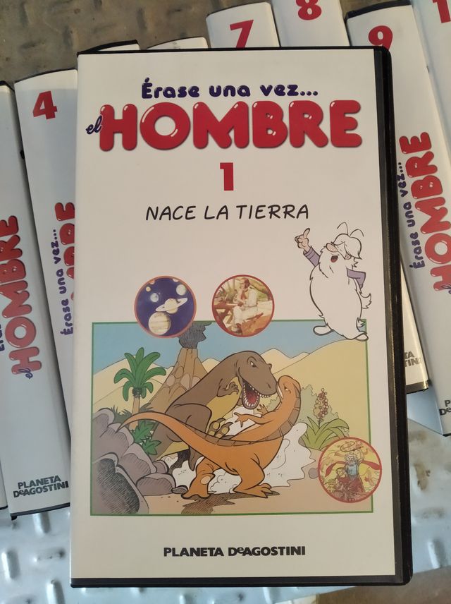 Películas VHS Érase una vez el hombre