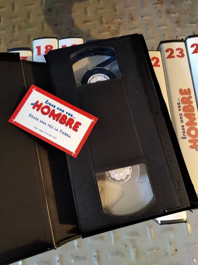 Películas VHS Érase una vez el hombre