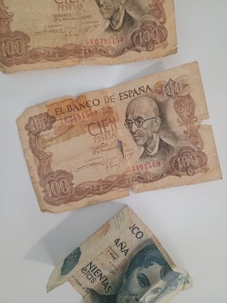 Billetes antiguos