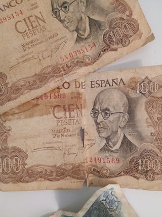 Billetes antiguos