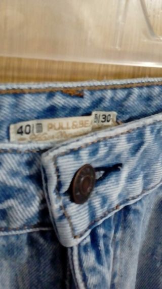 Falda mini nueva Pull azul claro