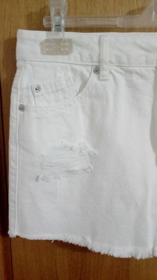 Falda mini nueva Pull blanca