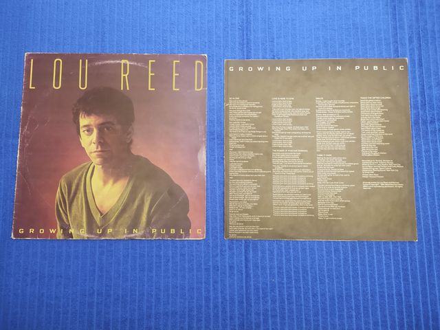 Copertina Vinile • Lou Reed • Growing Up In Public