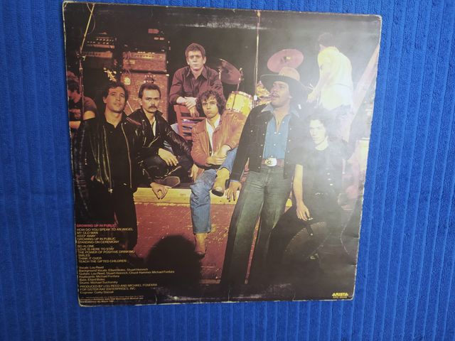 Copertina Vinile • Lou Reed • Growing Up In Public