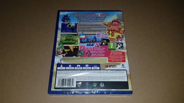 PS4/WONDER BOY ASHA NEL MONDO DEI MOSTRI\ NON APERTO