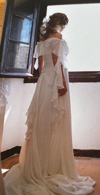 Vestido novia Rosa Clará