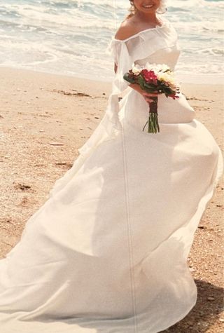 Vestido novia Rosa Clará