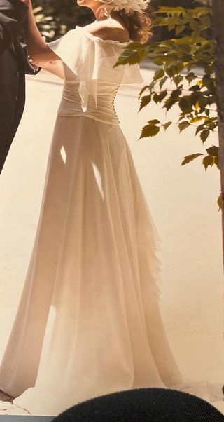 Vestido novia Rosa Clará