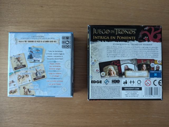 Cartaventura Lhasa + Juego de Tronos Int