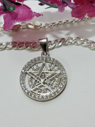 Pulsera tetragramaton plata 