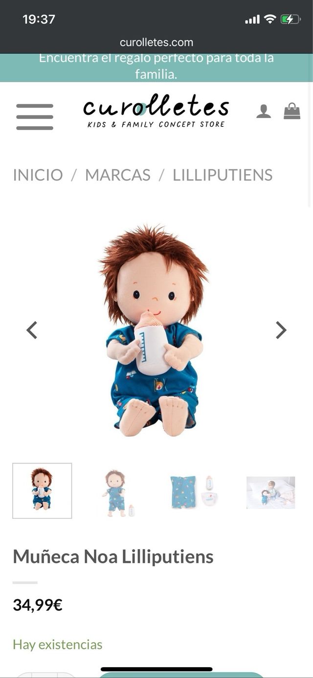 Noa muñeco Lilliputiens