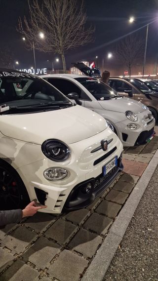 Abarth Añadido Paragolpes Bumper Rejilla Intercool
