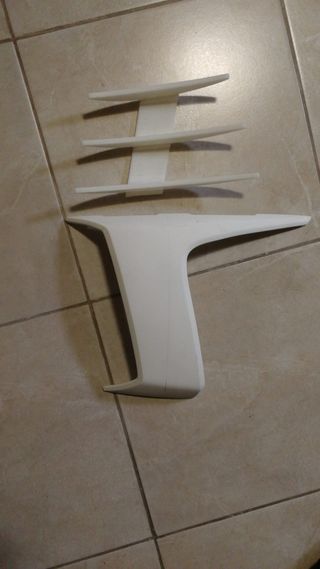 Abarth Añadido Paragolpes Bumper Rejilla Intercool