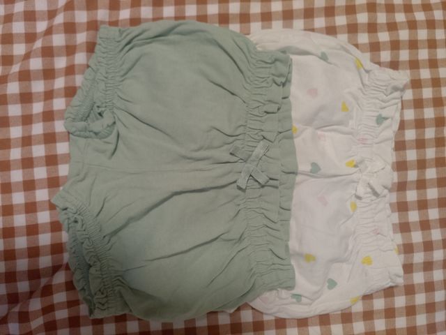 Pack 2 braguitas abullonadas