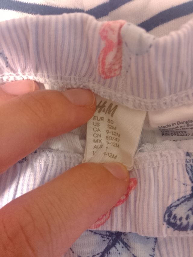 Pack de 3 pantalones talla 9/12 meses