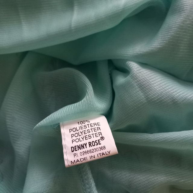 Blusa azzurra mezza manica Denny Rose