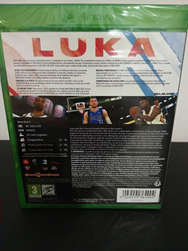 NBA 2K22 Sellado