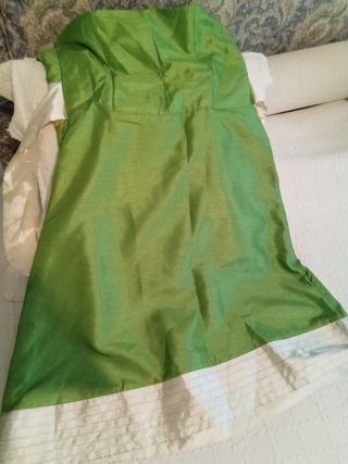 Vestido vestir verde 