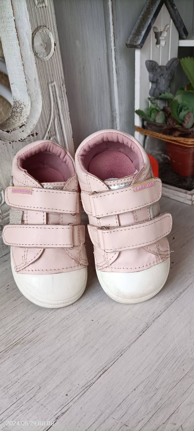 zapatillas 21 infantil rosa