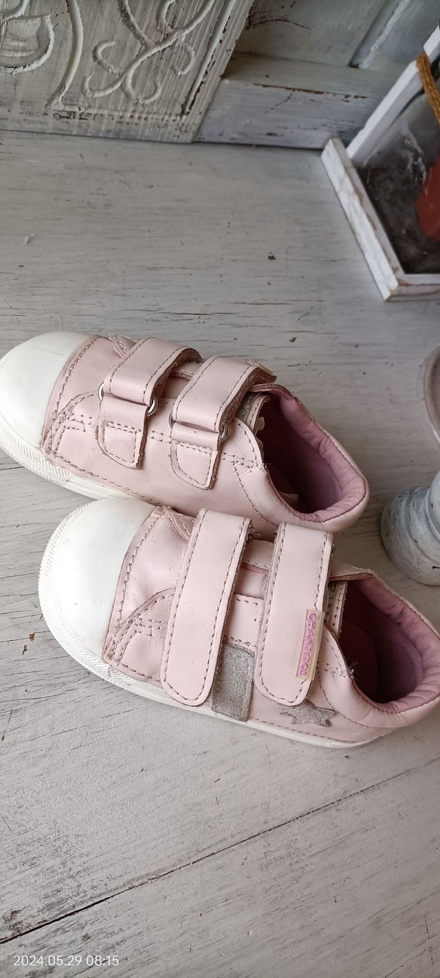 zapatillas 21 infantil rosa