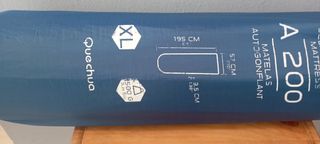 Colchoneta auto hinchable quechua A200