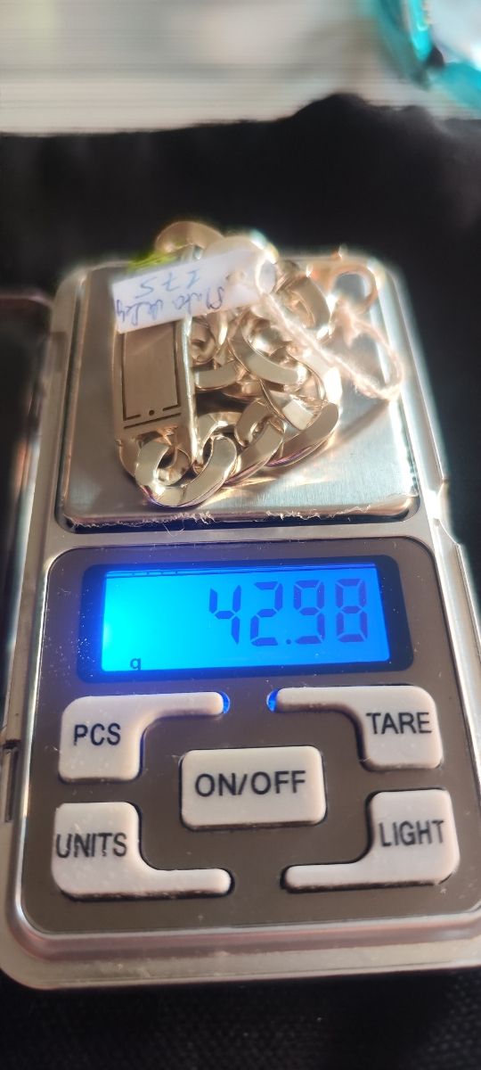 Exclava gruesa Plata de ley 925