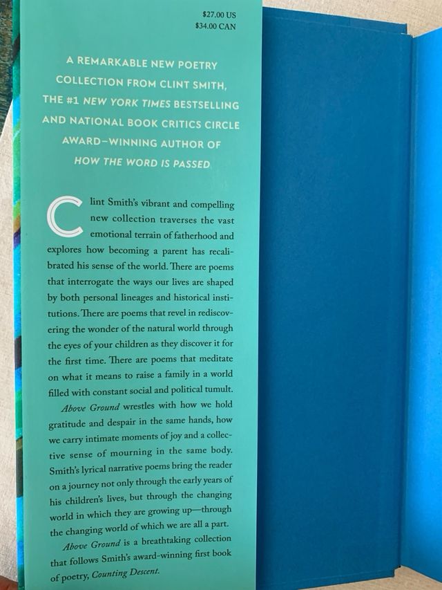 Libro en inglés: Above ground.