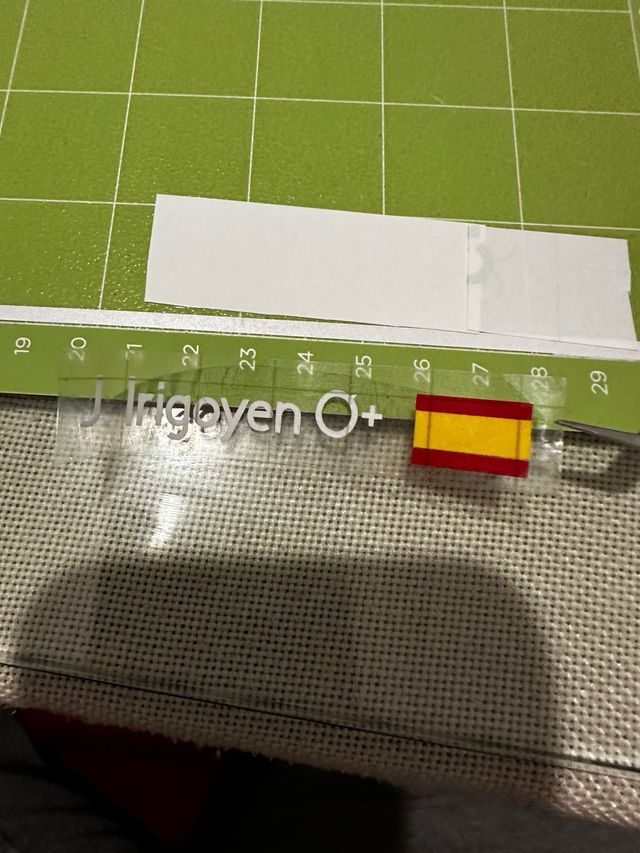 Vinilo nombre de carrera