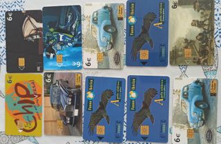 Tarjetas telefónicas