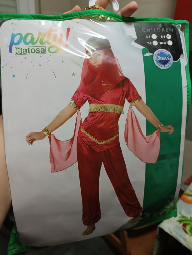 Disfraz jazmin aladdin mora