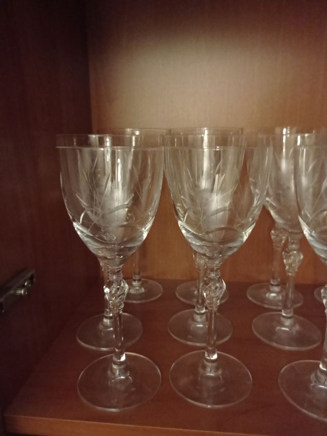 Cristalería copas