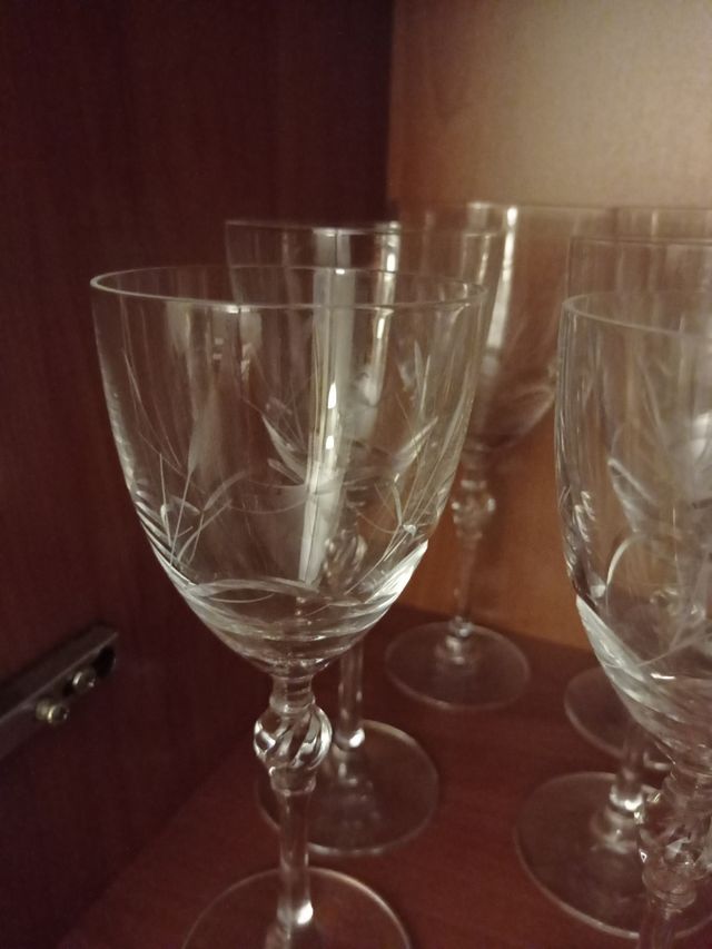 Cristalería copas
