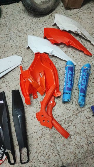 Plásticos y accesorios KTM TPI 2017 2019