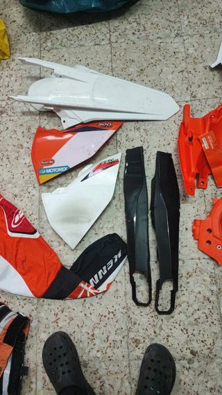 Plásticos y accesorios KTM TPI 2017 2019