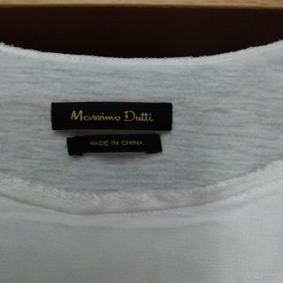 Top blanco Massimo dutti talla L